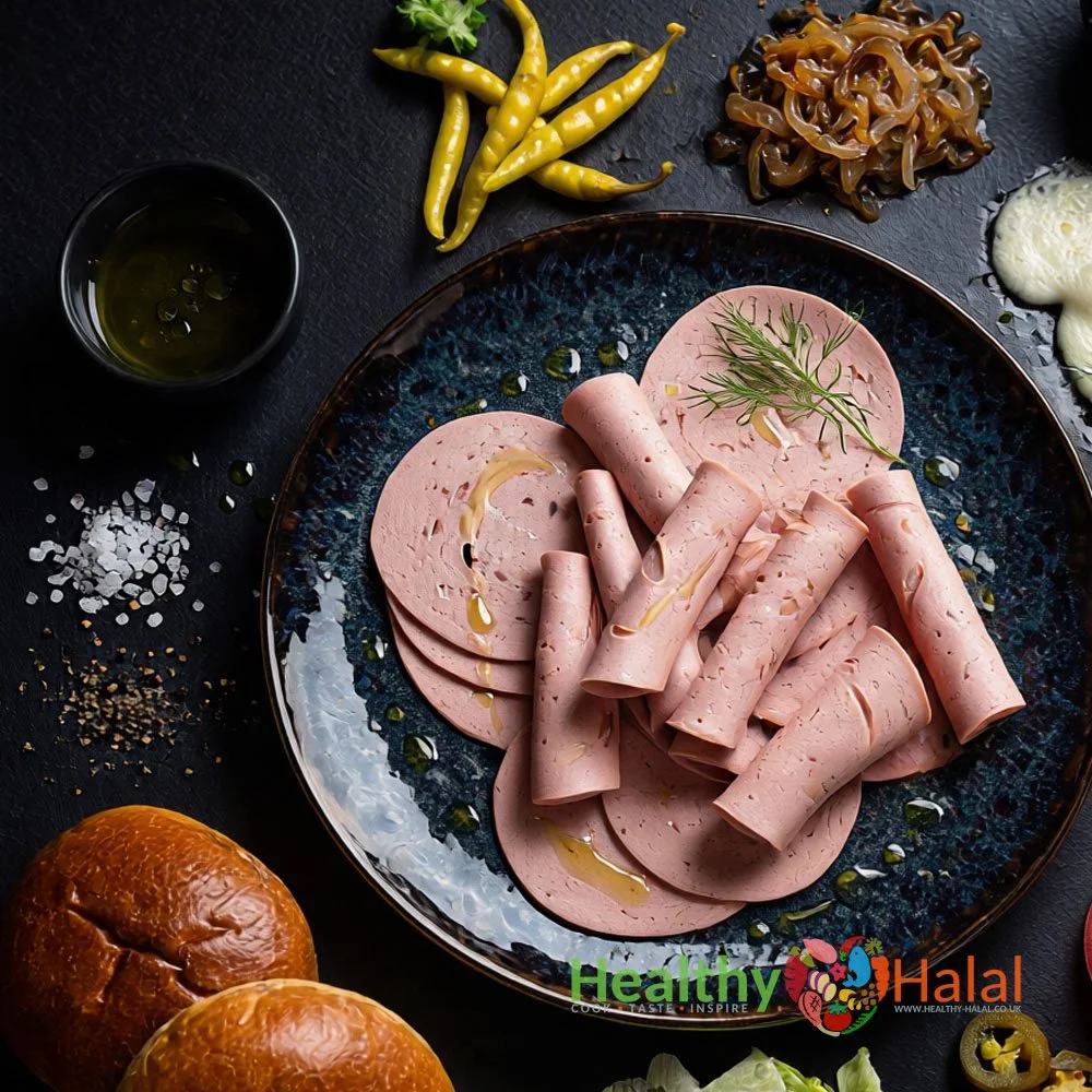 Sliced Beef Mortadella - Healthy Halal