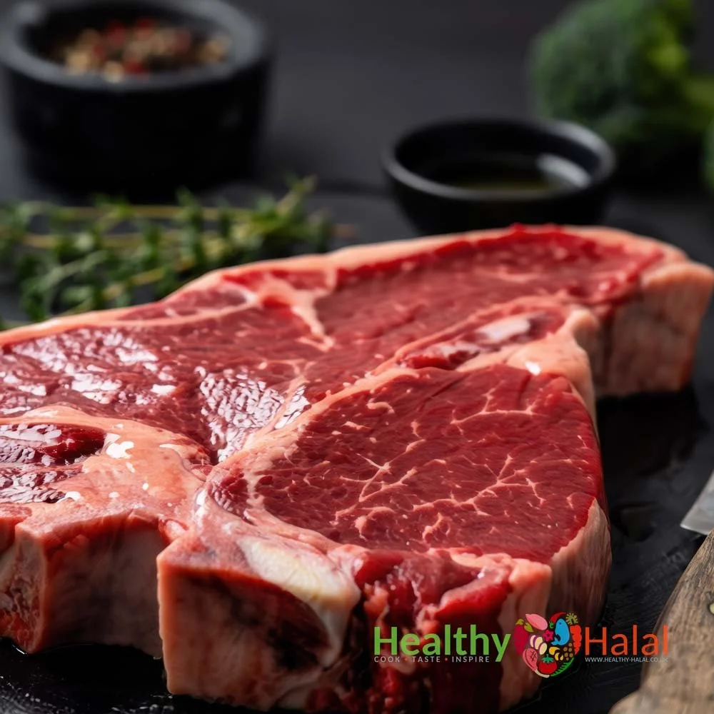 Angus Beef Porterhouse Steak - Healthy Halal