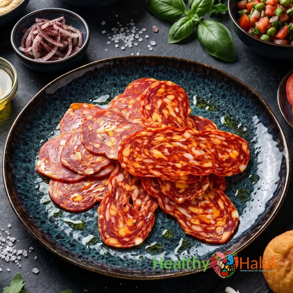 Halal Beef Spianata Piccante - Healthy Halal
