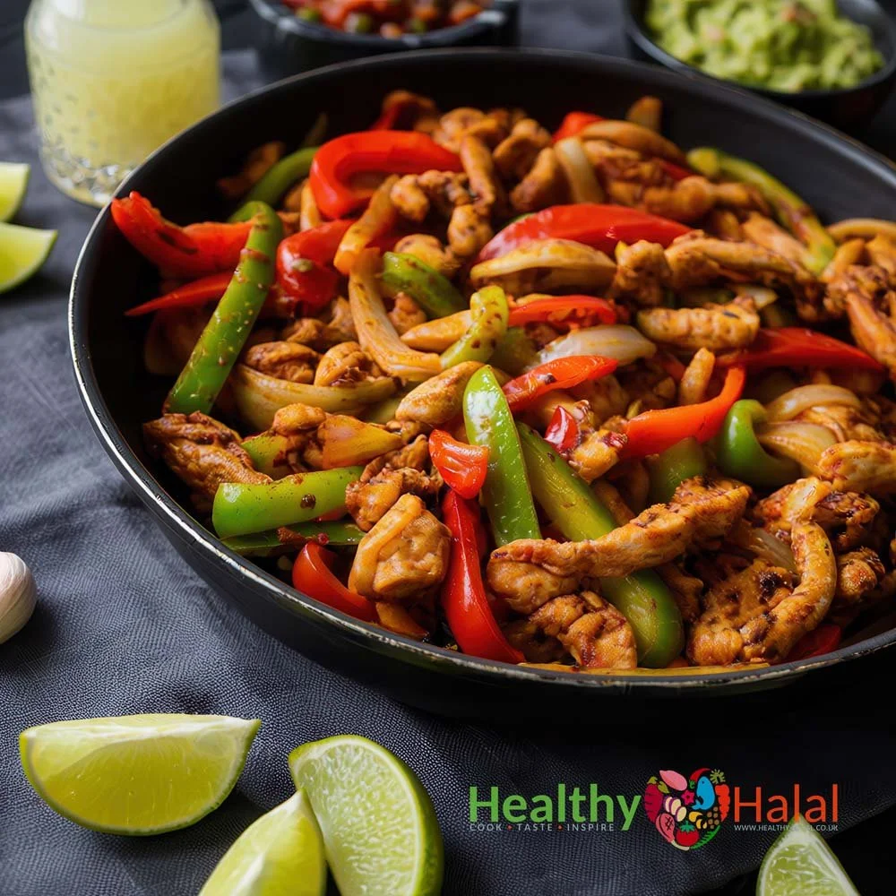 Chicken Fajita Strips - Healthy Halal