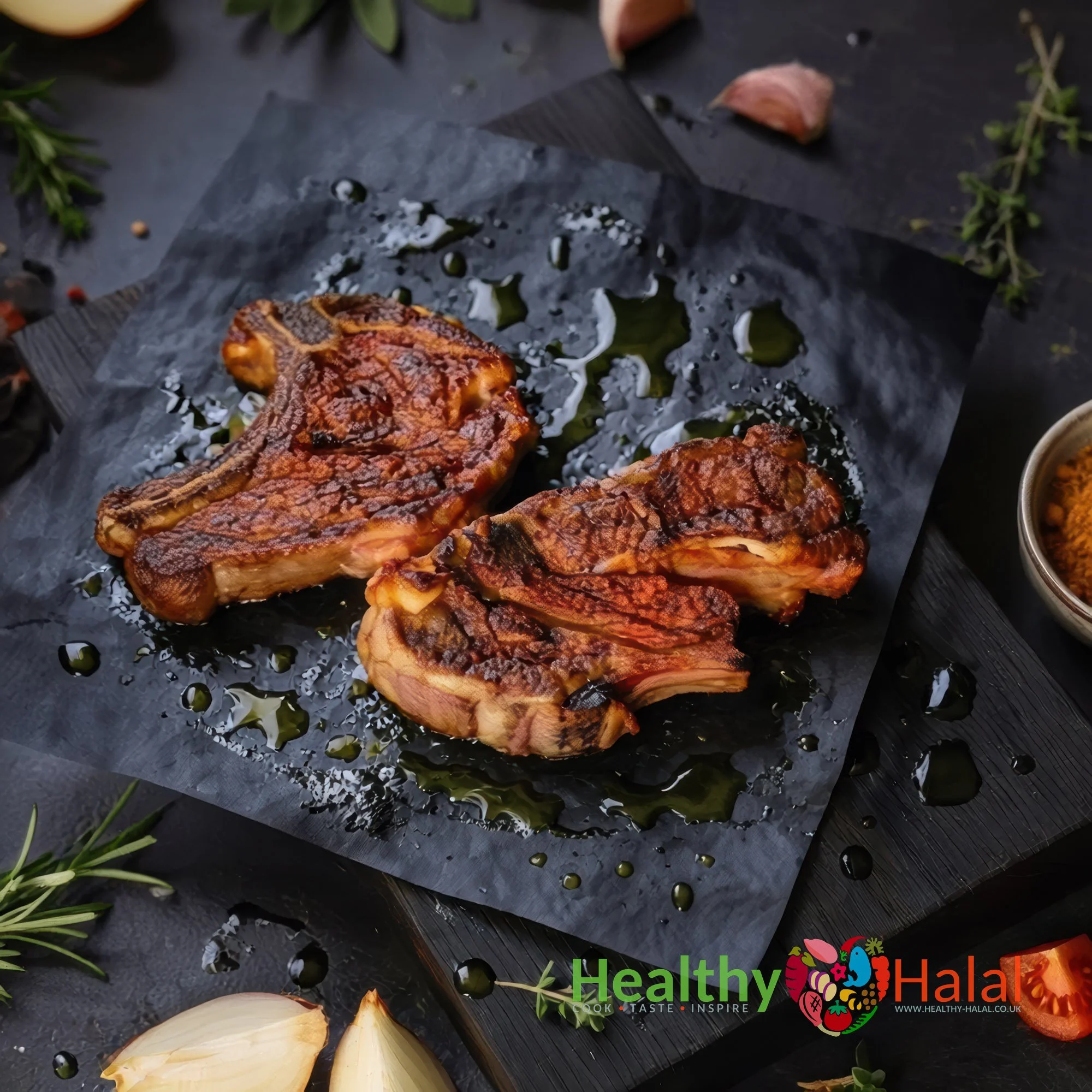 Must Masala Lamb Steak - Healthy Halal