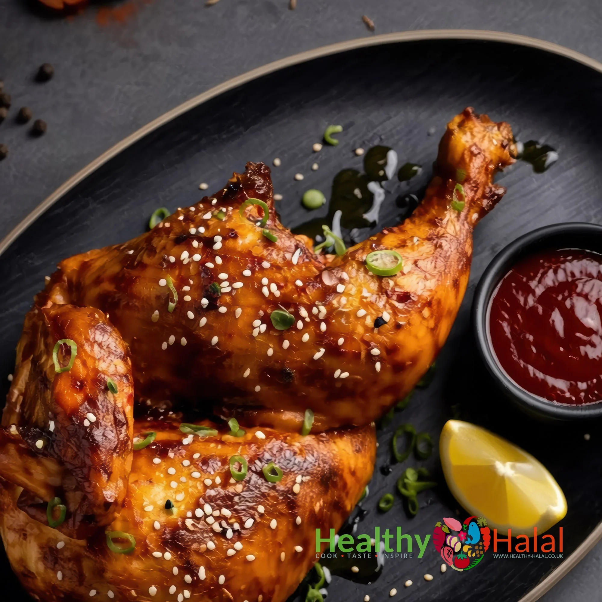 Libyan Style Half Chicken - Healthy Halal