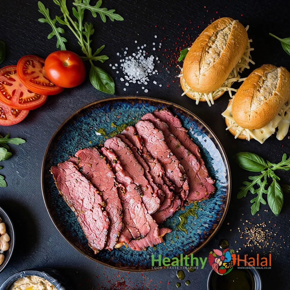 Halal Beef Pastrami With Black Pepper