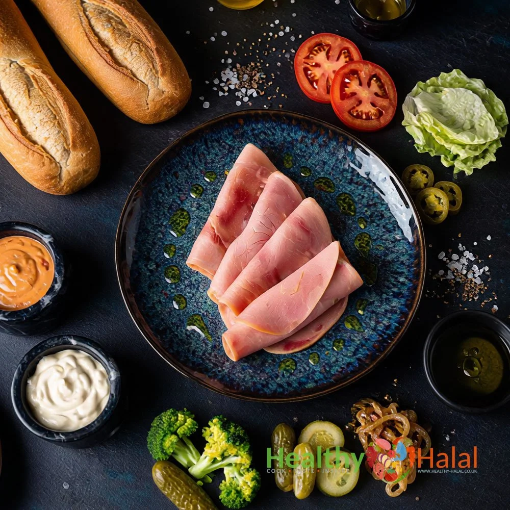 Halal Sliced Smoked Chicken Breast