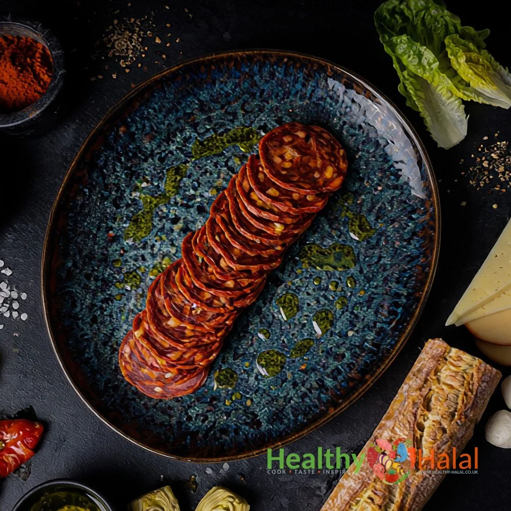 Sliced Beef & Turkey Chorizo - Healthy Halal