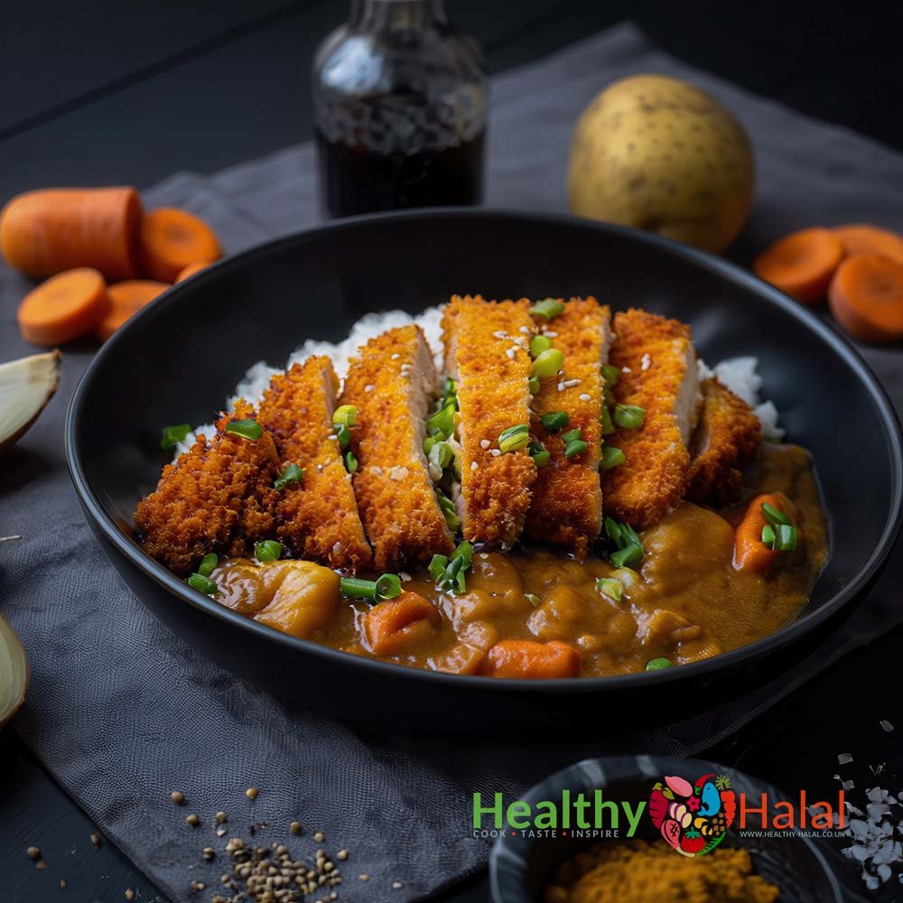 Katsu Curry Chicken Tenderloins - Healthy Halal