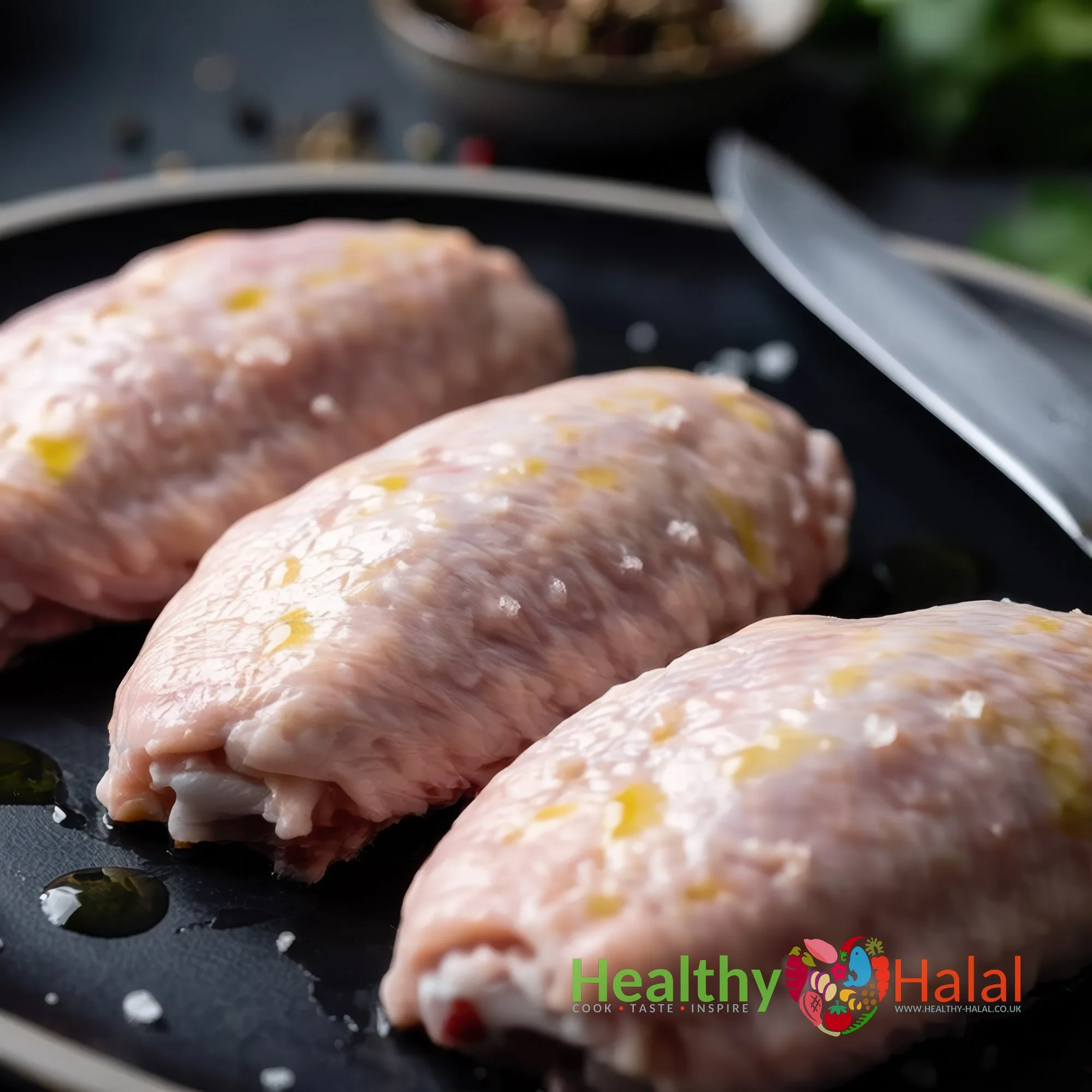 Halal Fresh Turkey Mid Wings - Healthy Halal