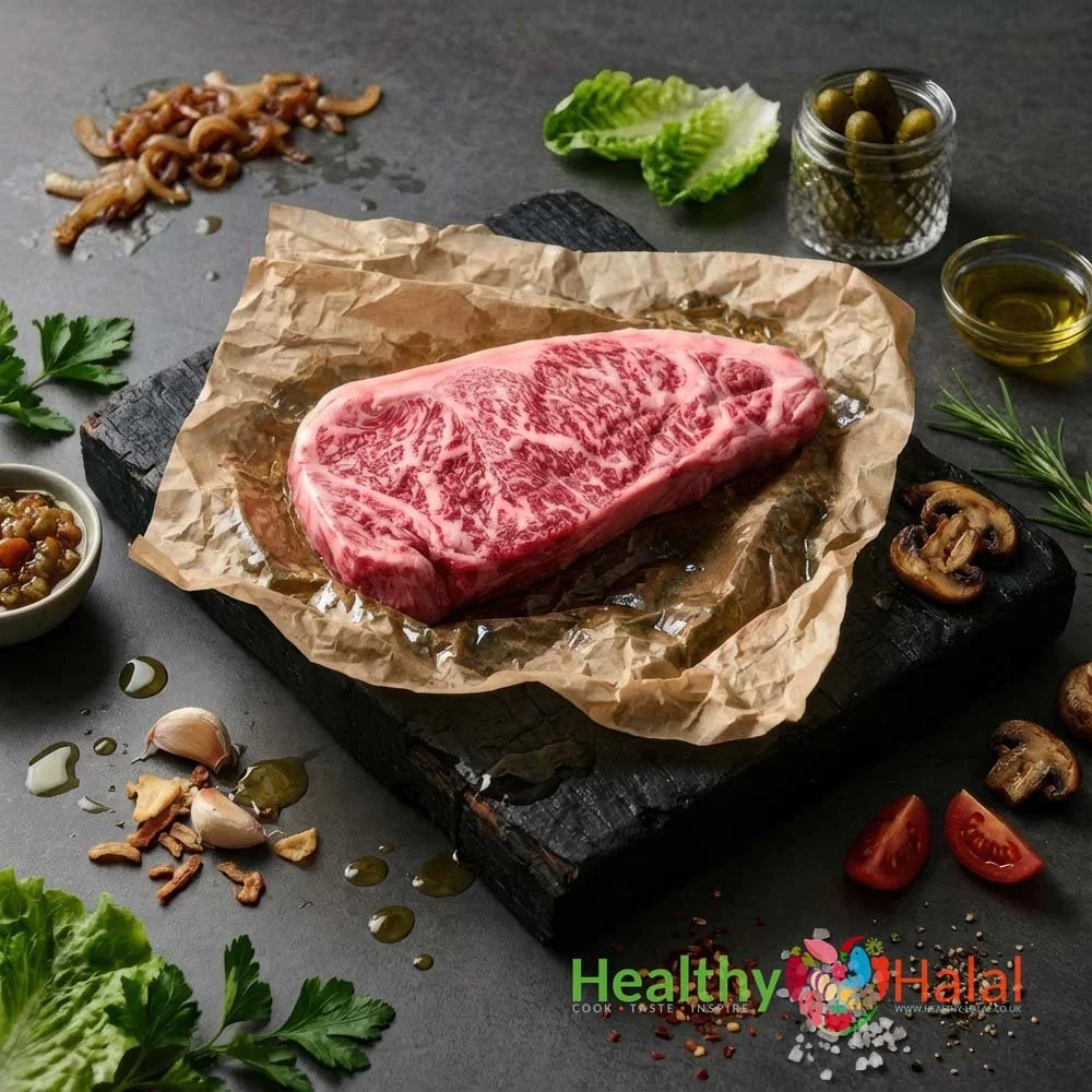 Beef Wagyu Sirloin Steak - Healthy Halal