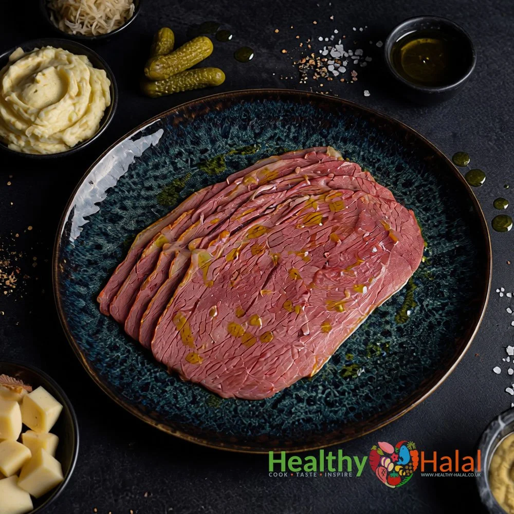 Sliced Salt Beef Healthy Halal