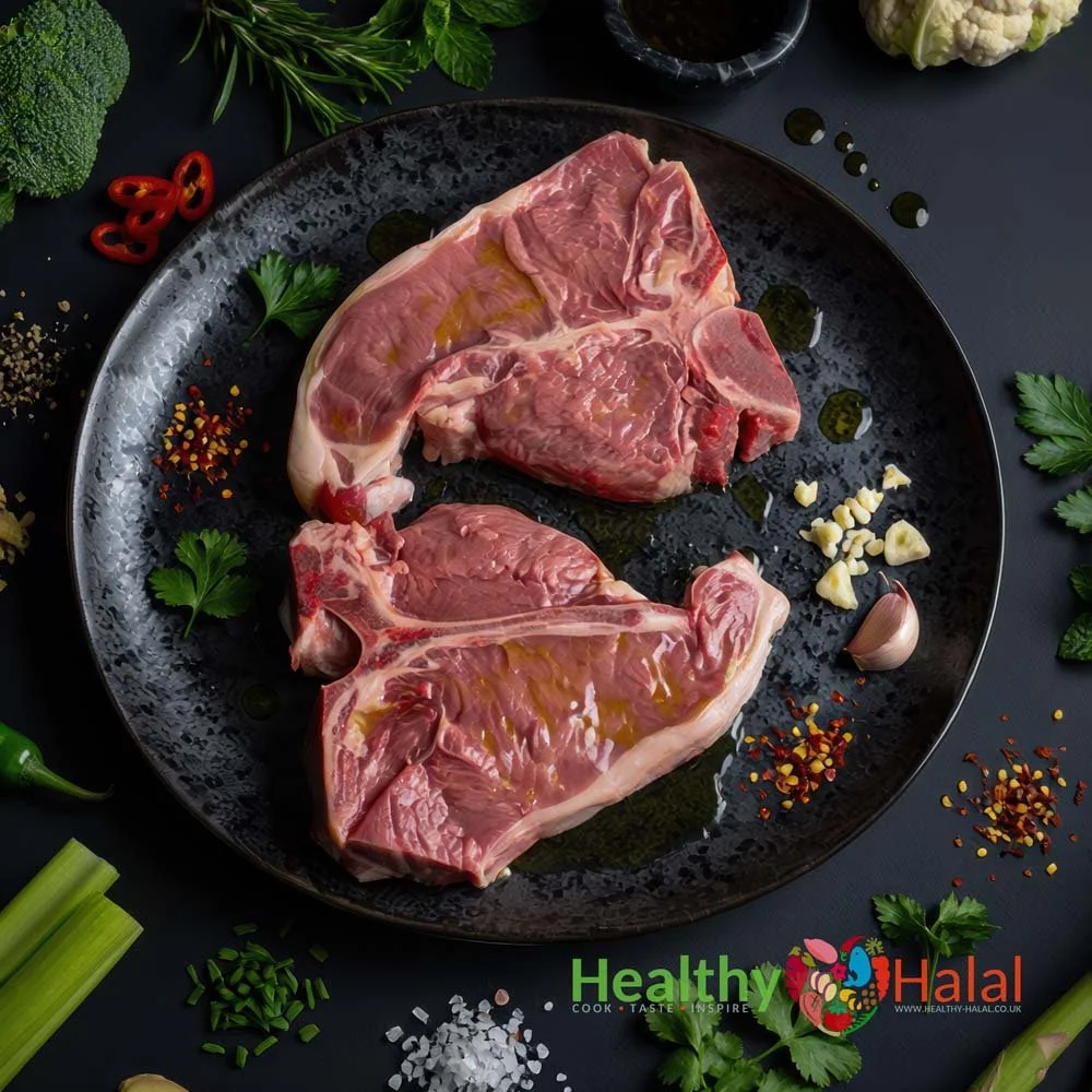 Rose Veal Back Chops - Healthy Halal