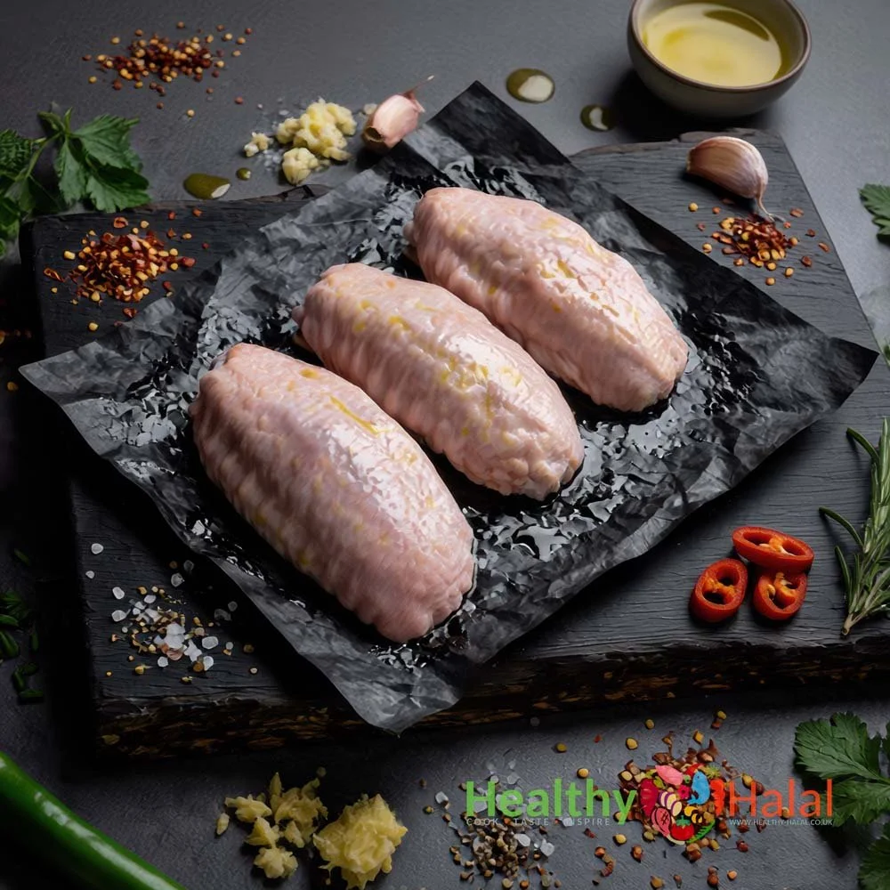Chicken Mid/Half Wings - Healthy Halal