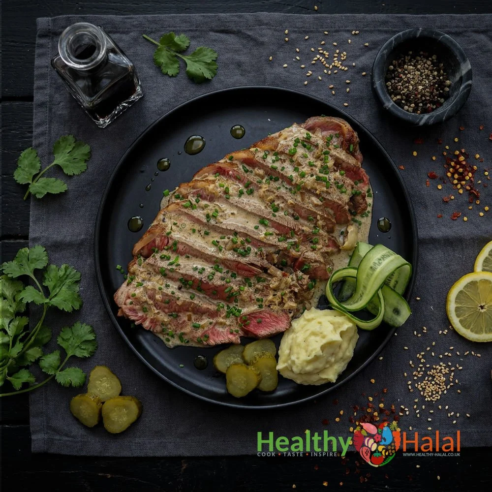 Punchy Pepper Beef Sirloin Steak