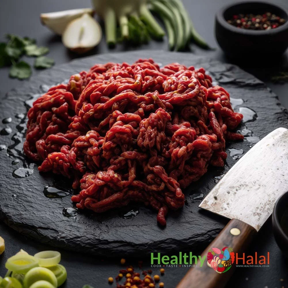 Premium Mutton Leg Mince - Healthy Halal