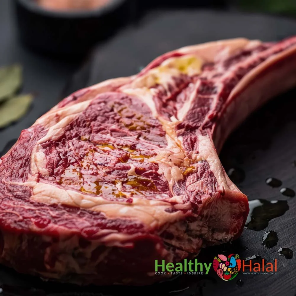 Angus Beef Tomahawk Steak - Healthy Halal