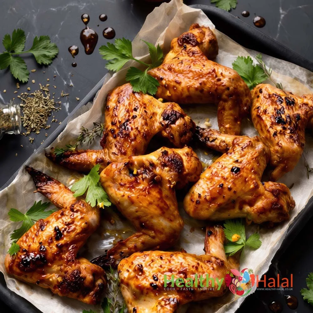 Lebanese Inspired Chicken Wings - Healthy Halal