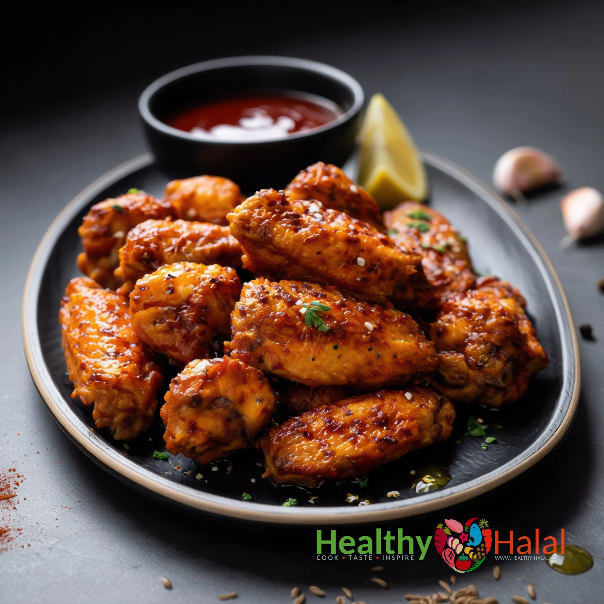 Libyan Style Chicken Wings - Healthy Halal