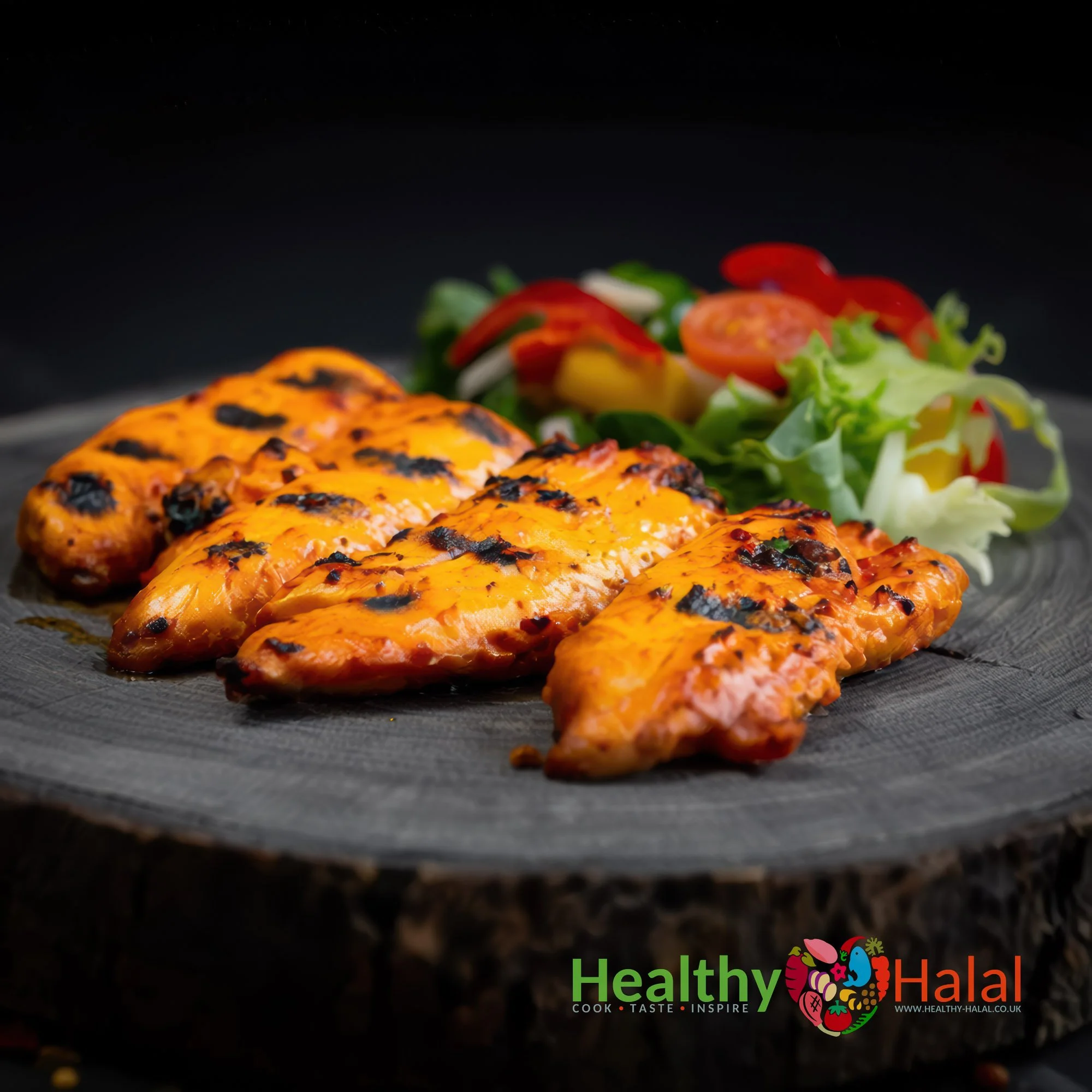 3kg Peri Peri Chicken Breast Strips - Healthy Halal