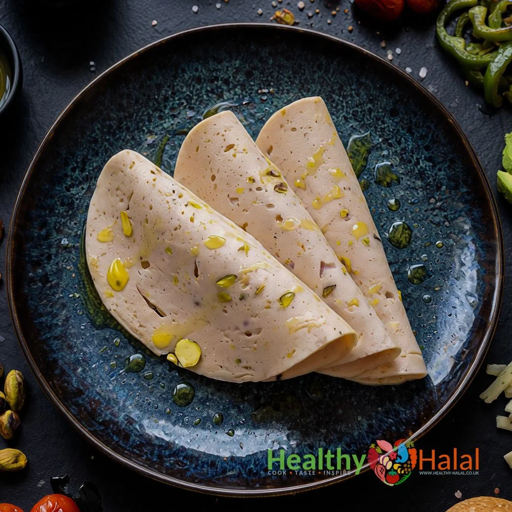Sliced Chicken & Turkey With Pistachio - Healthy Halal