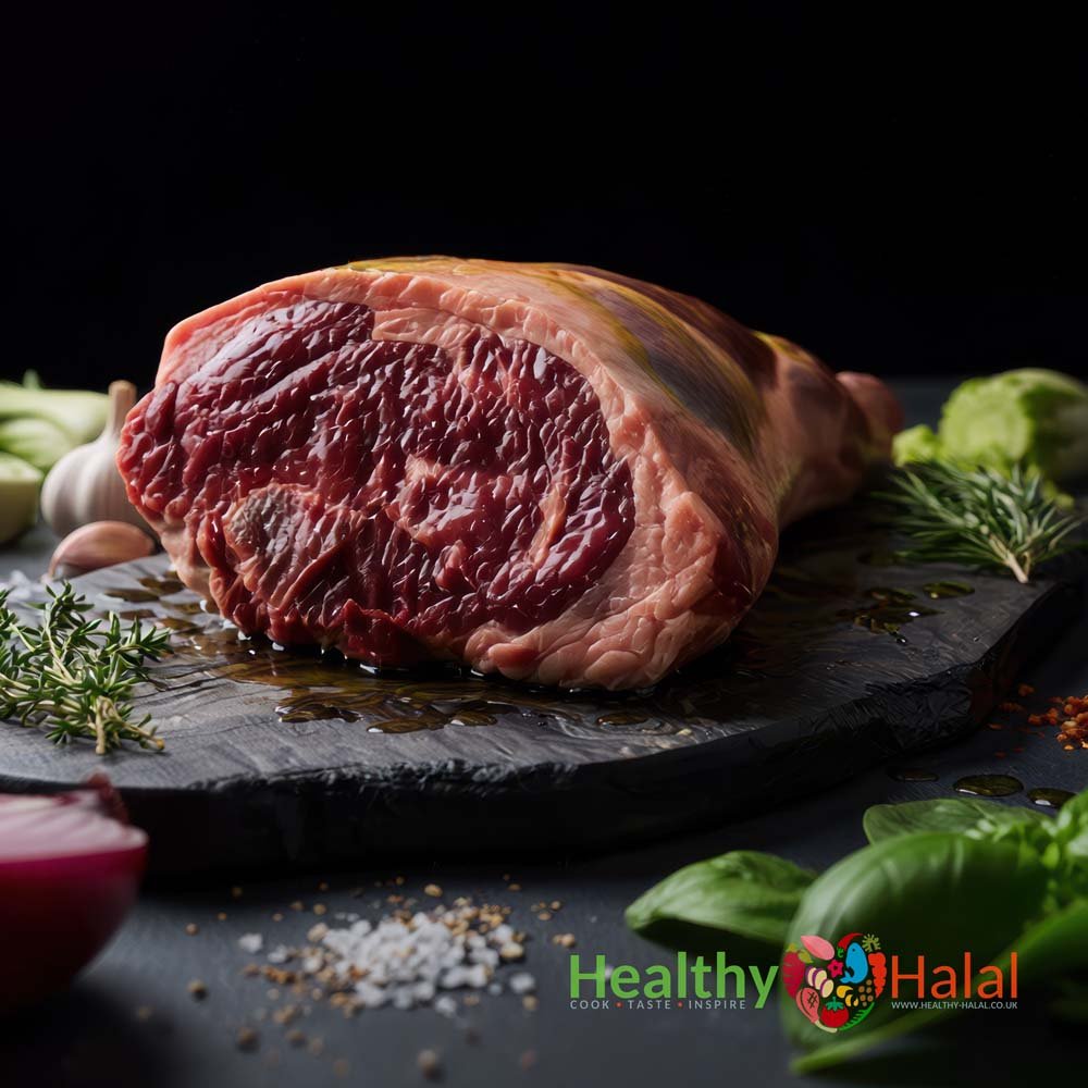 Organic Whole Lamb Leg - Healthy Halal