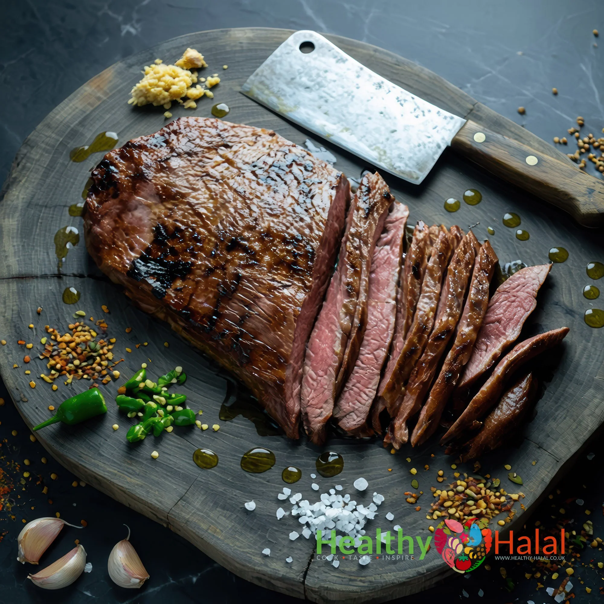 Lahori Tadka Steak - Healthy Halal