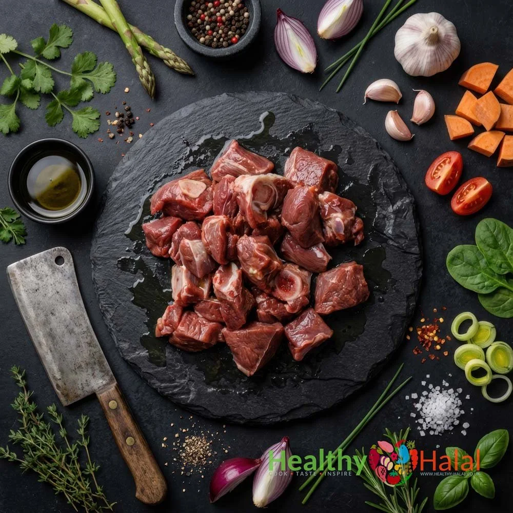 Mixed Diced Goat Meat