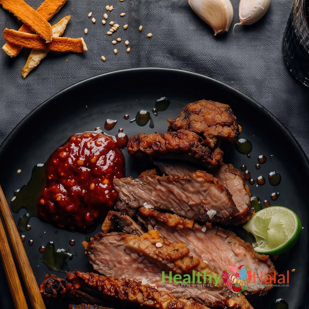 Japanese BBQ Togarashi Beef Frying Steaks - Healthy Halal