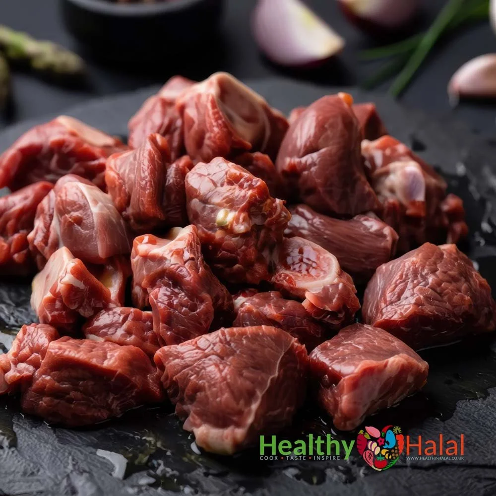 Mixed Diced Goat Meat - Healthy Halal