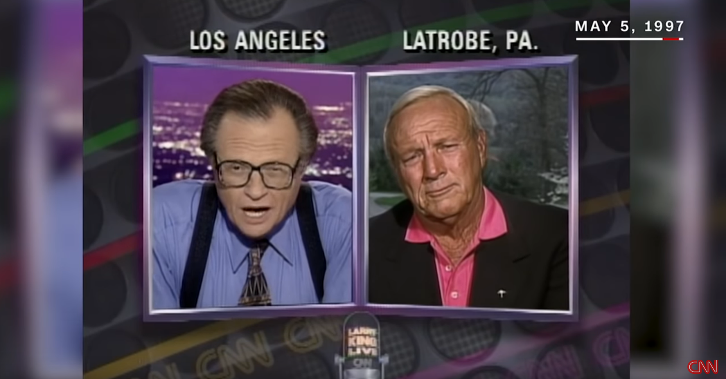 Flashback Arnold Palmer On Larry King Live — Geoff Shackelford