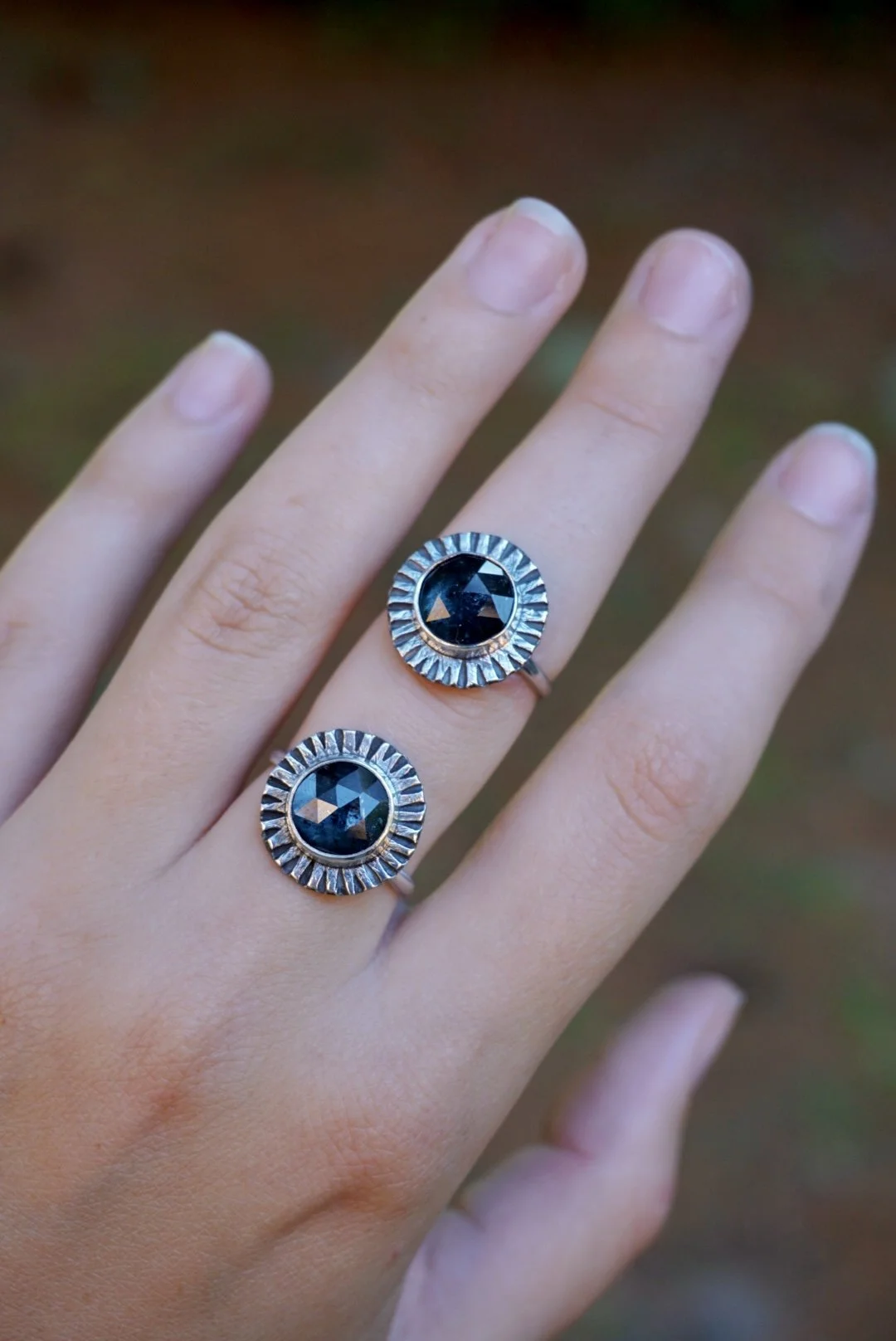 Blue Kyanite Ridge Ring