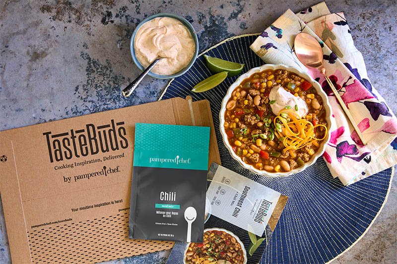 TasteBuds –Pantry subscription service provided by Pampered Chef.
