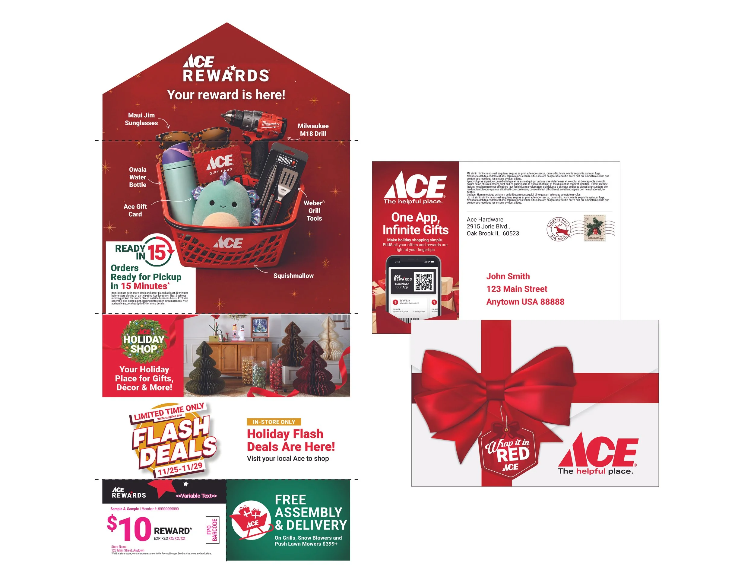 Ace Rewards Earned Rewards Mailer