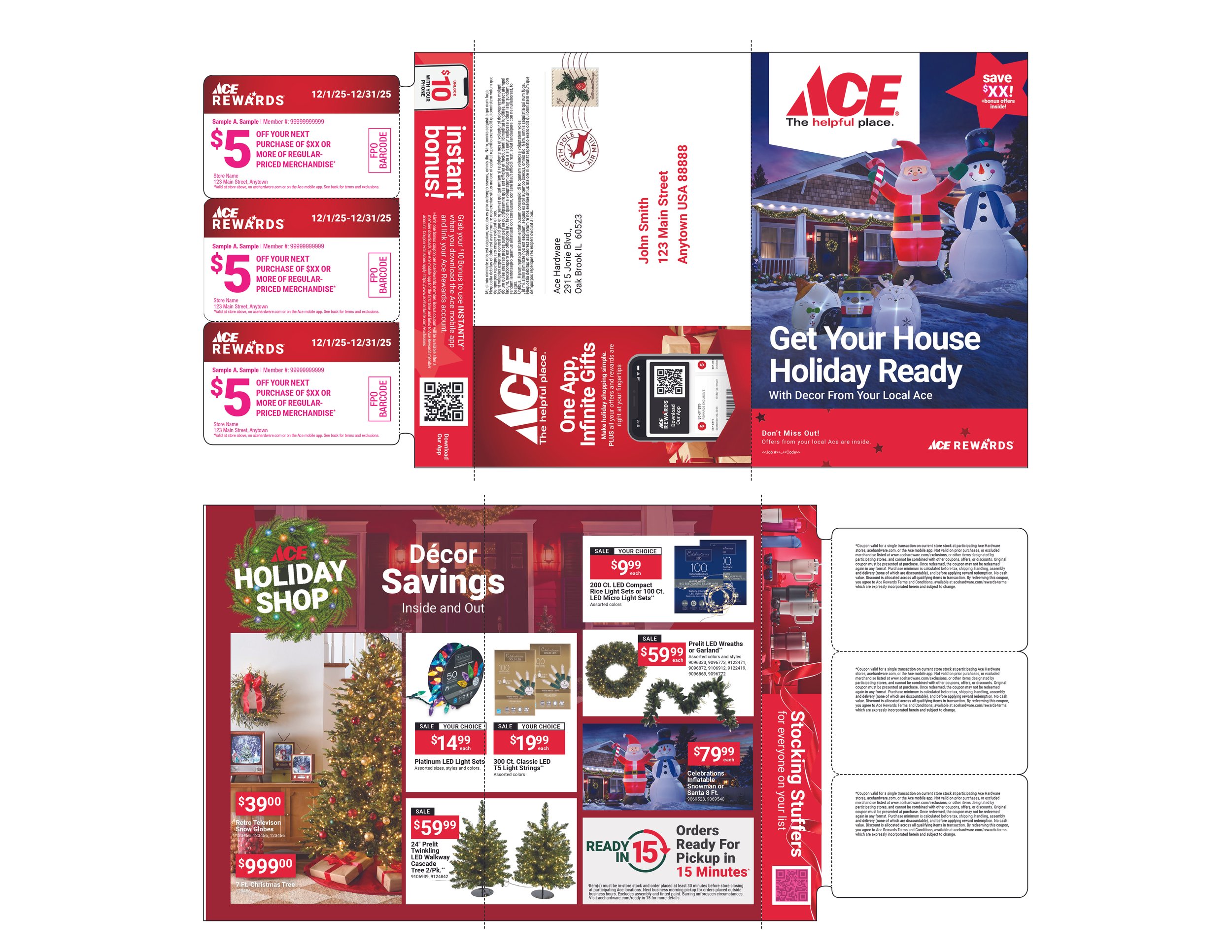 Ace Rewards Targeted Rewards Mailer