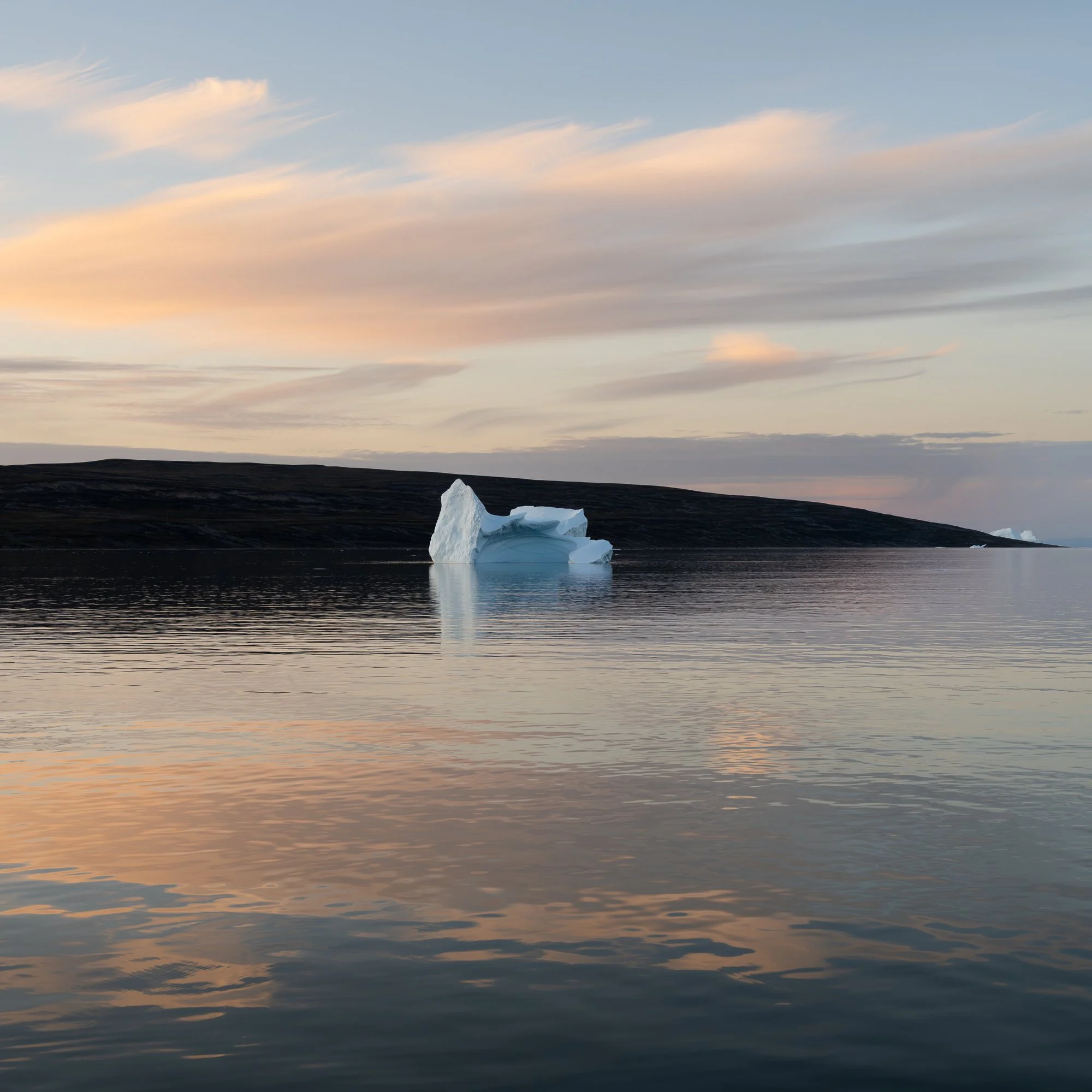 Iceberg on a Quiet Evening