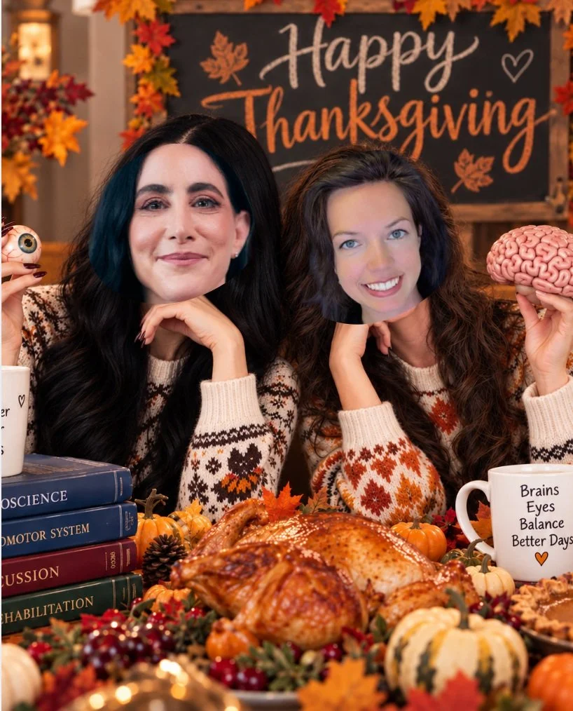 From our neurons to yours!

Wishing you a Brainy Thanksgiving ☺

#grateful
#brainy
#concussioncare
#TorontoConcussion
#concussion