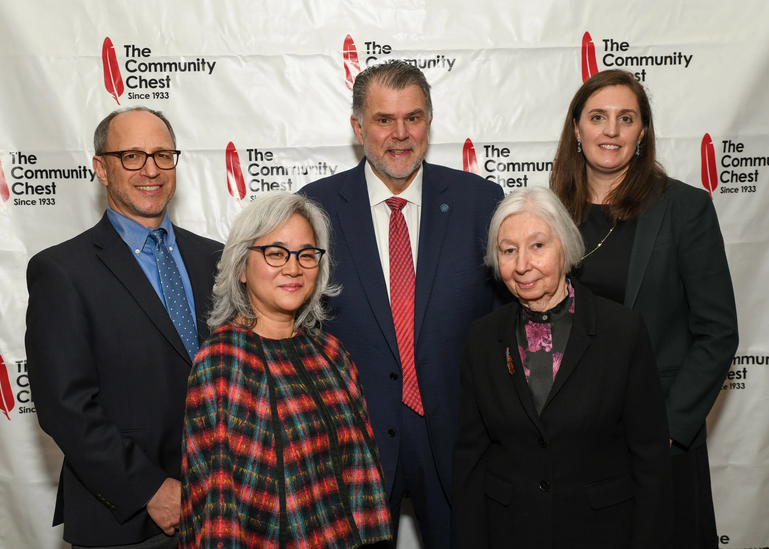 JCC staff Michael Reingold, Steve Rogers, Emma Brondolo, Mai Abe and Dorothy Roffman.jpg