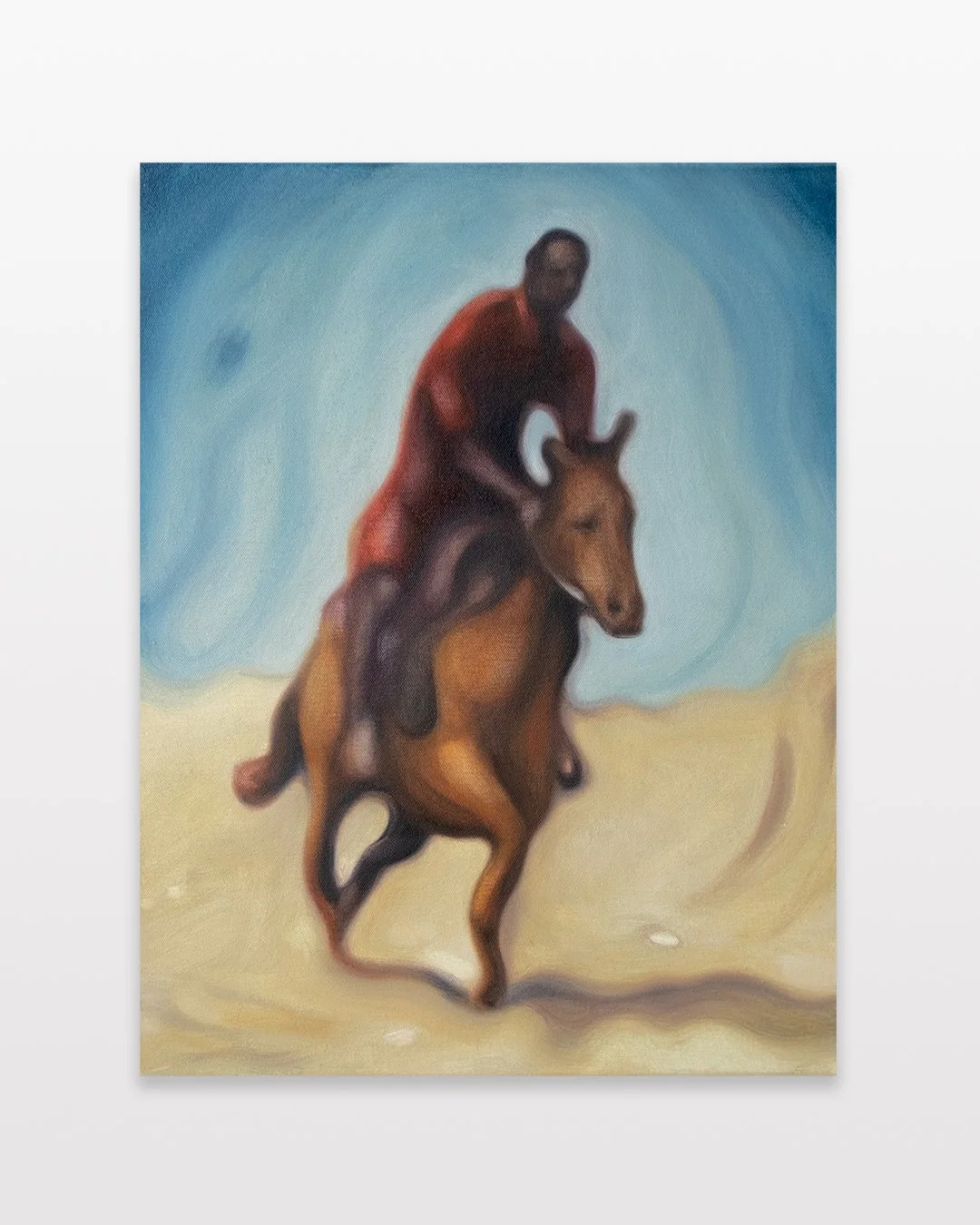 Max Berry 'Horse and rider' - Original artwork