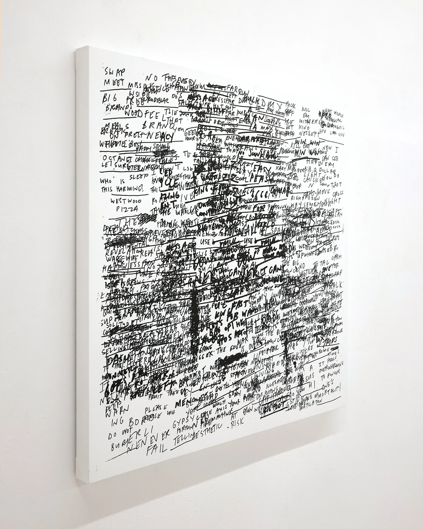 SWAP MEET (BLACK ON WHITE) 90cm x 90cm LHS.JPG
