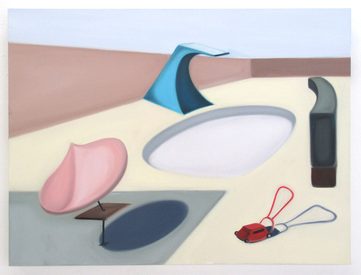 Victa's Resort Oil on linen 102cm x 76cm
