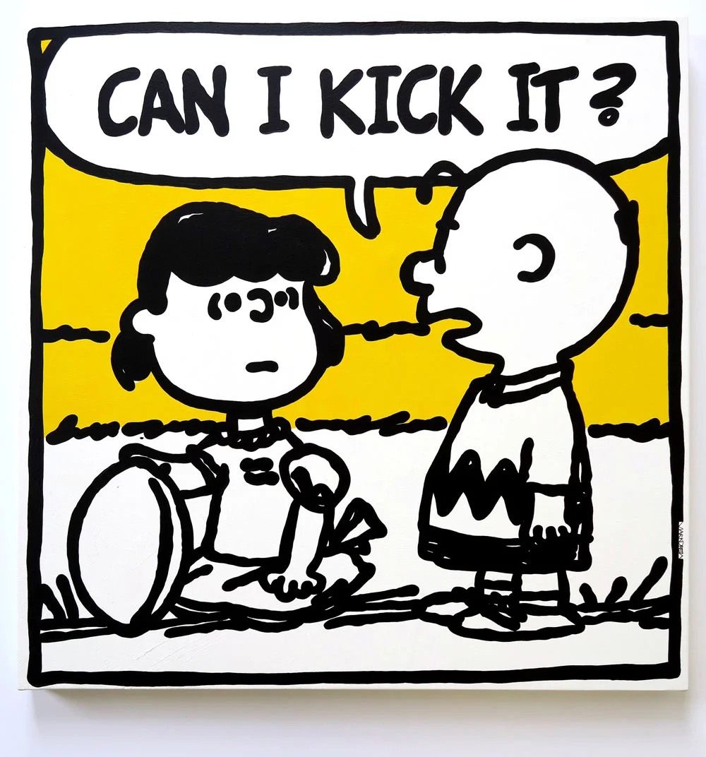Kick It (ATCQ) Acrylic on canvas 91cm x 91cm