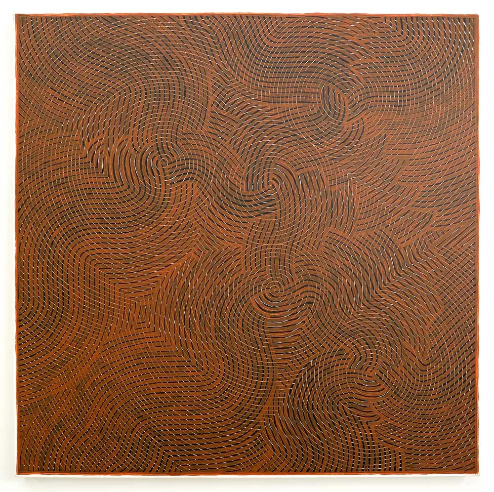 GAAGAL 5 Acrylic on canvas 100cm x 100cm