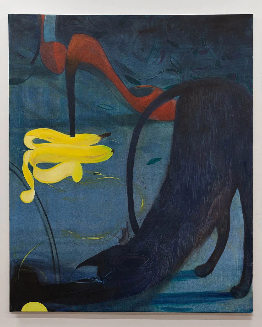 Night Slippers Oil on canvas 112cm x 137cm