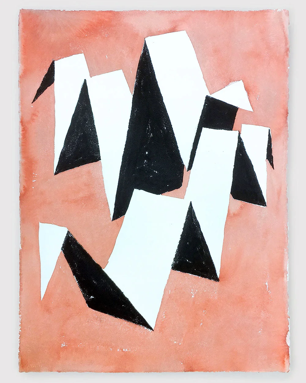 Paper Snakes - IV Water colour and ink on paper 68cm x 87cm