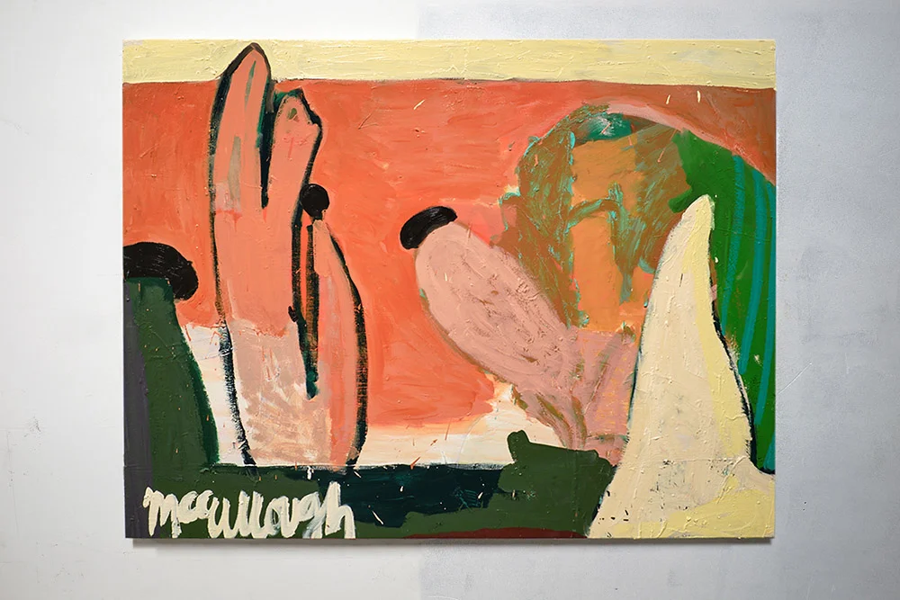 True Romance Oil on stretched canvas 152.5cm x 122cm