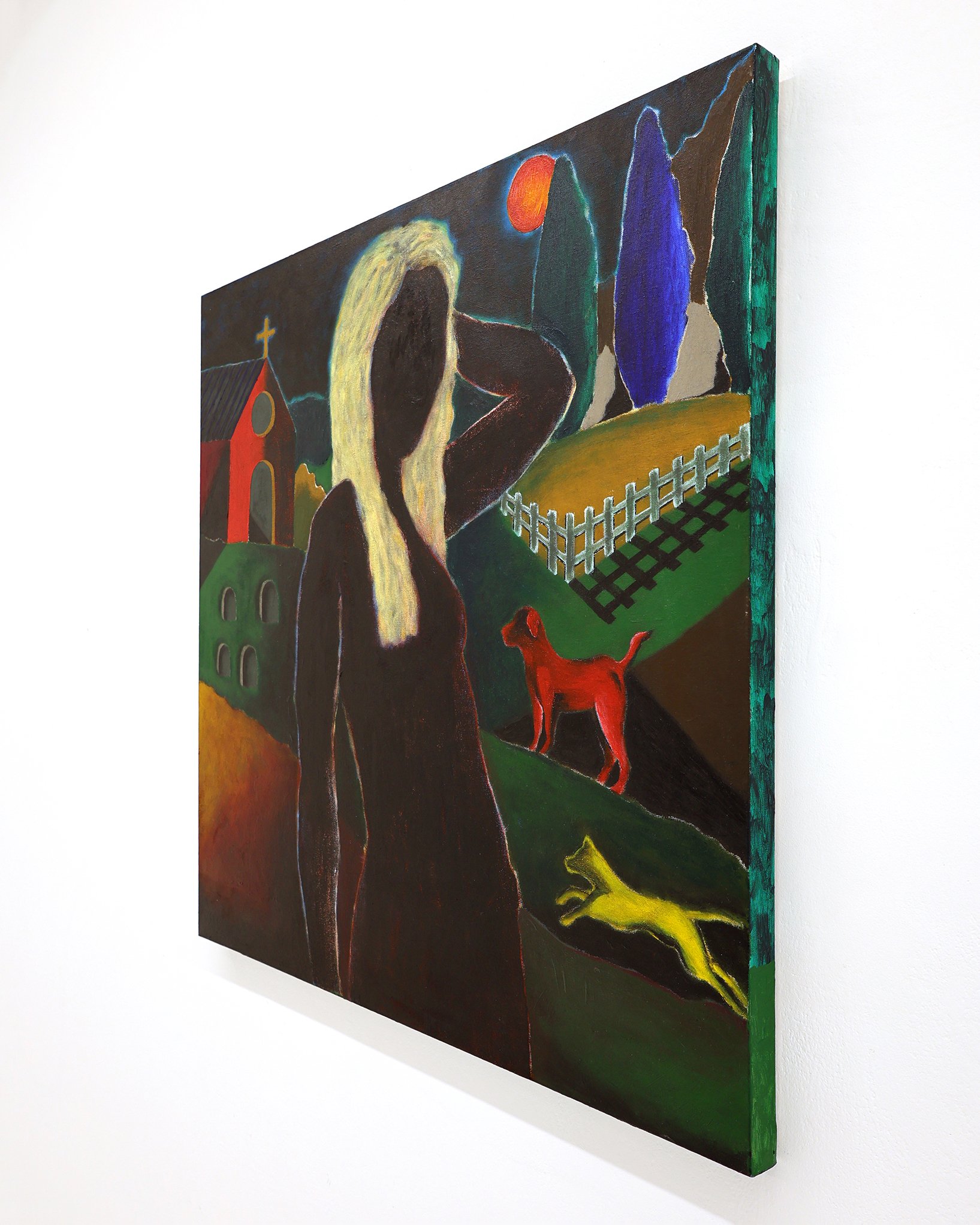 Creed McTaggart Tongue and cheeky 91.5cm x 91.5cm Synthetic polymer on canvas RHS 2026.JPG