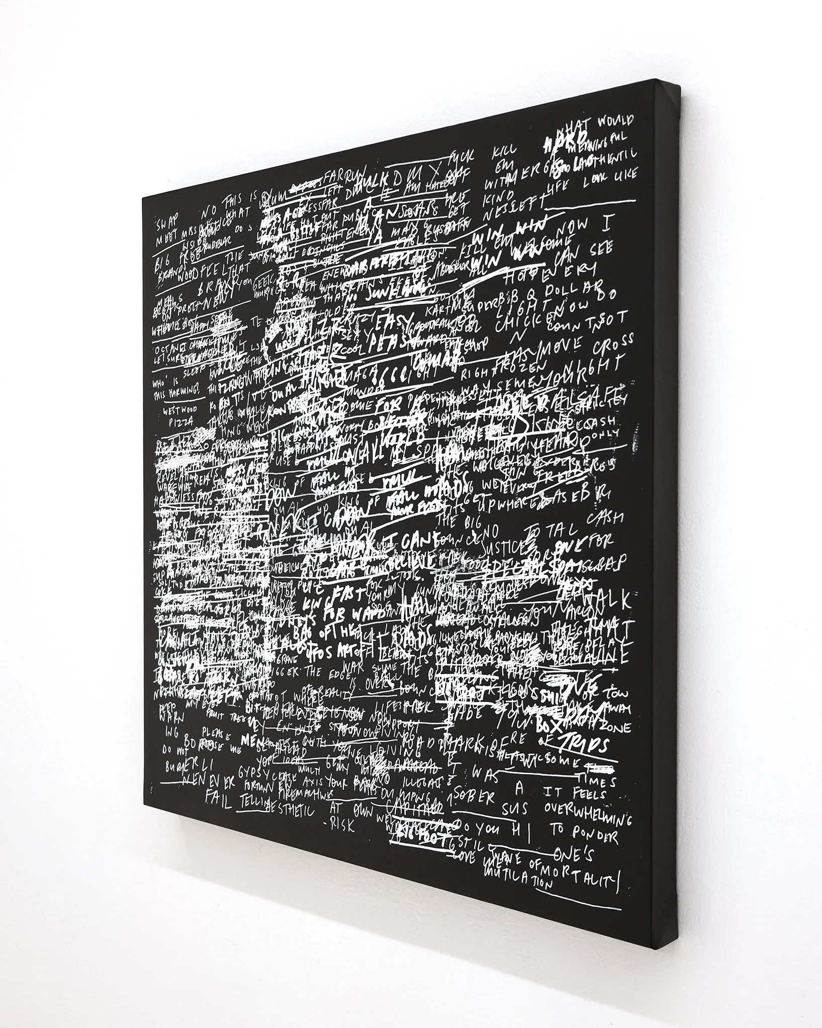 CHRIS TOWN SWAP MEET (WHITE ON BLACK) 90cm x 90cm RHS.JPG