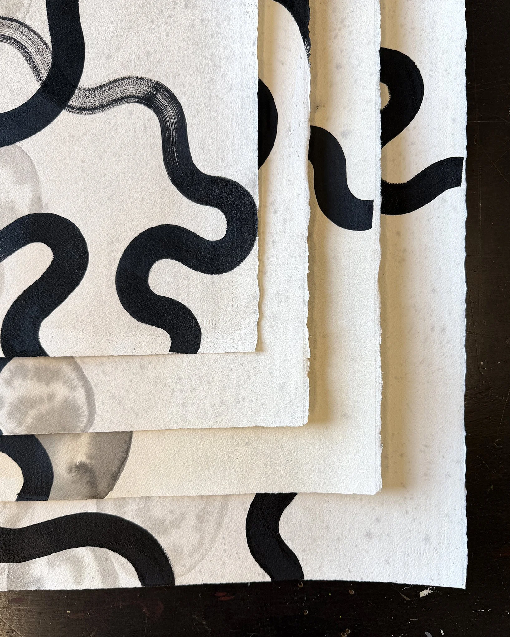 Shaun Daniel Allen (Shal) Between Lands 56cm x 76cm Work On Paper 2026 DETAIL.JPG