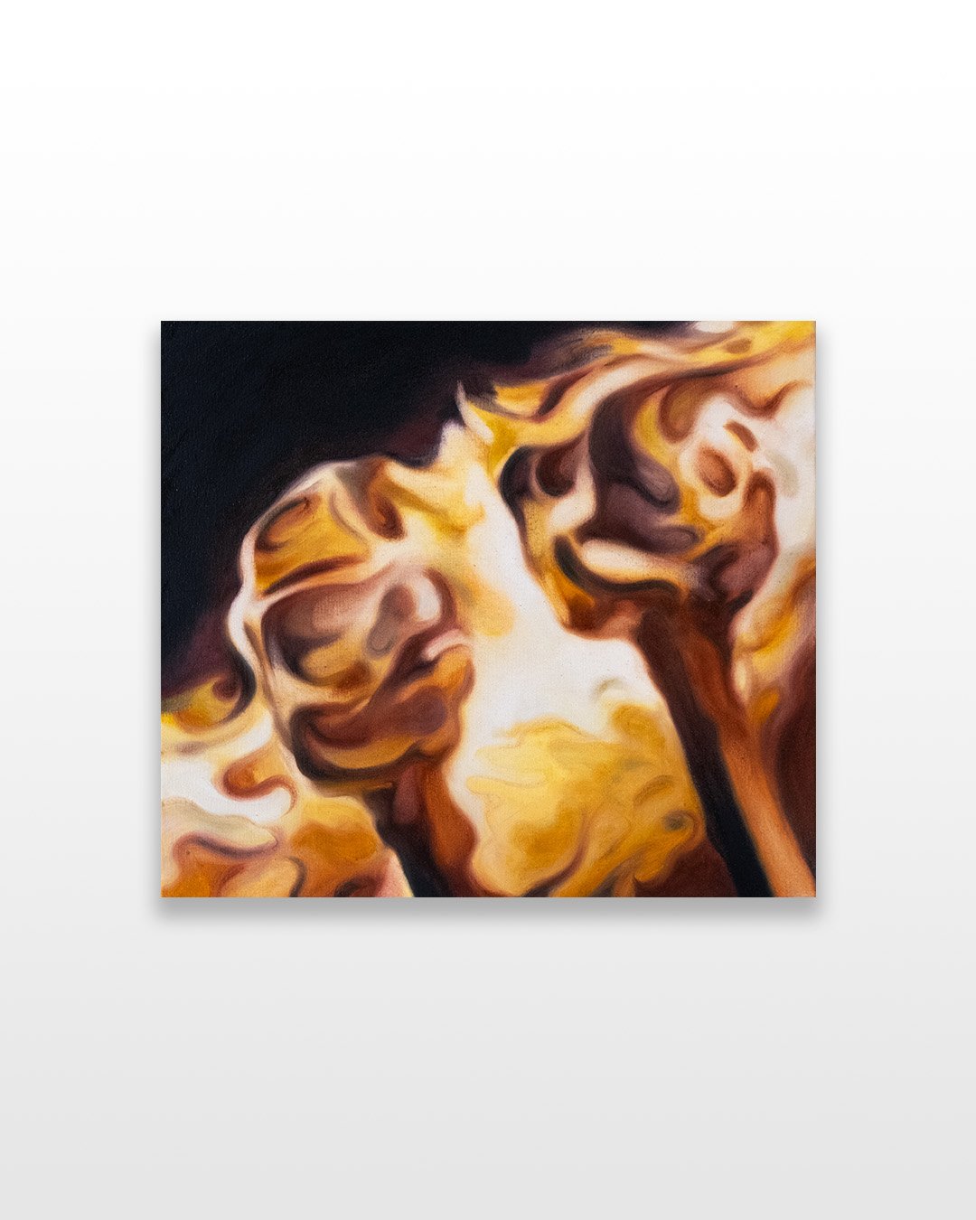 Max Berry 'Flaming brand'. Original artwork