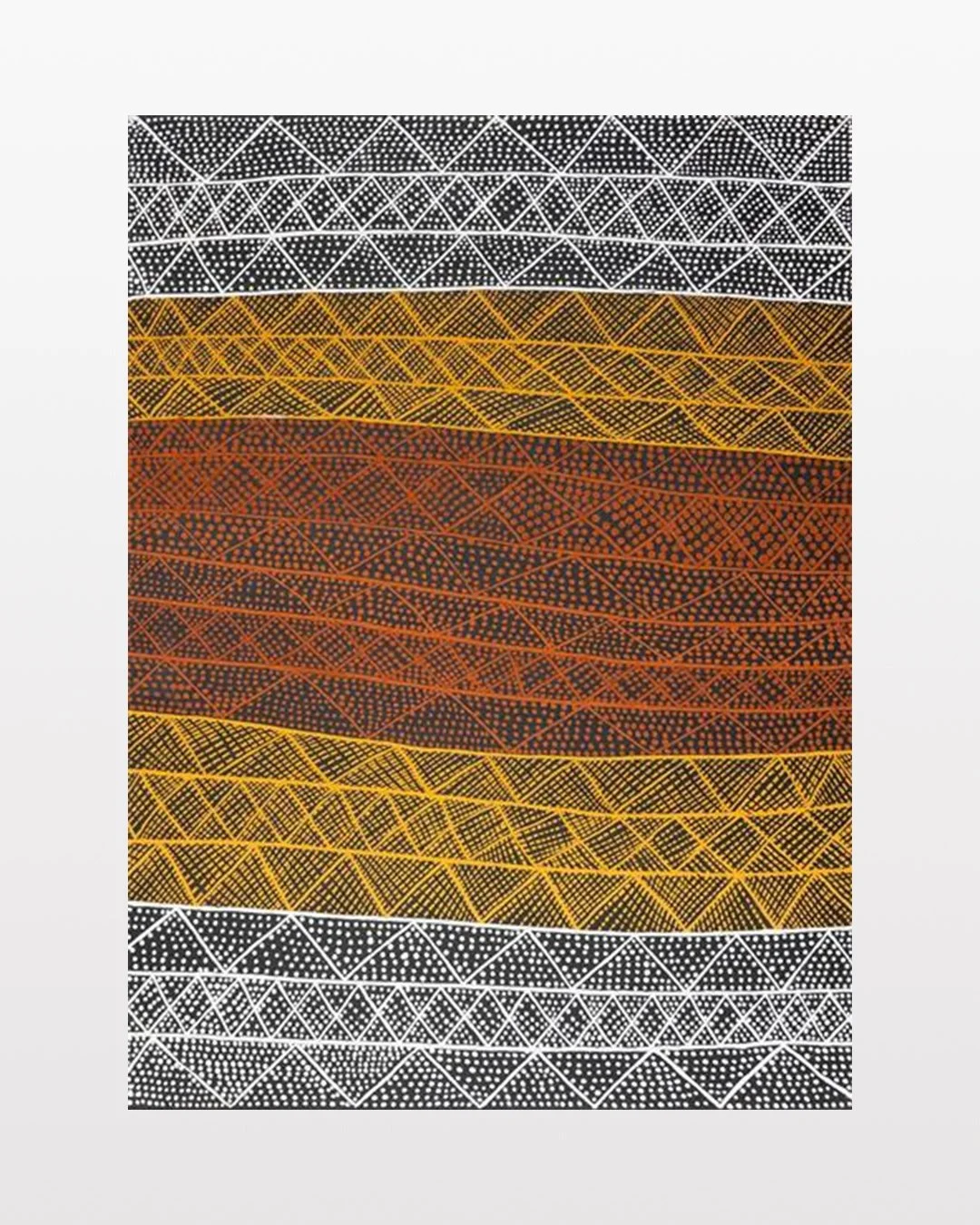 Jacinta Lorenzo 'Jilamara (body paint designs)'. Original artwork