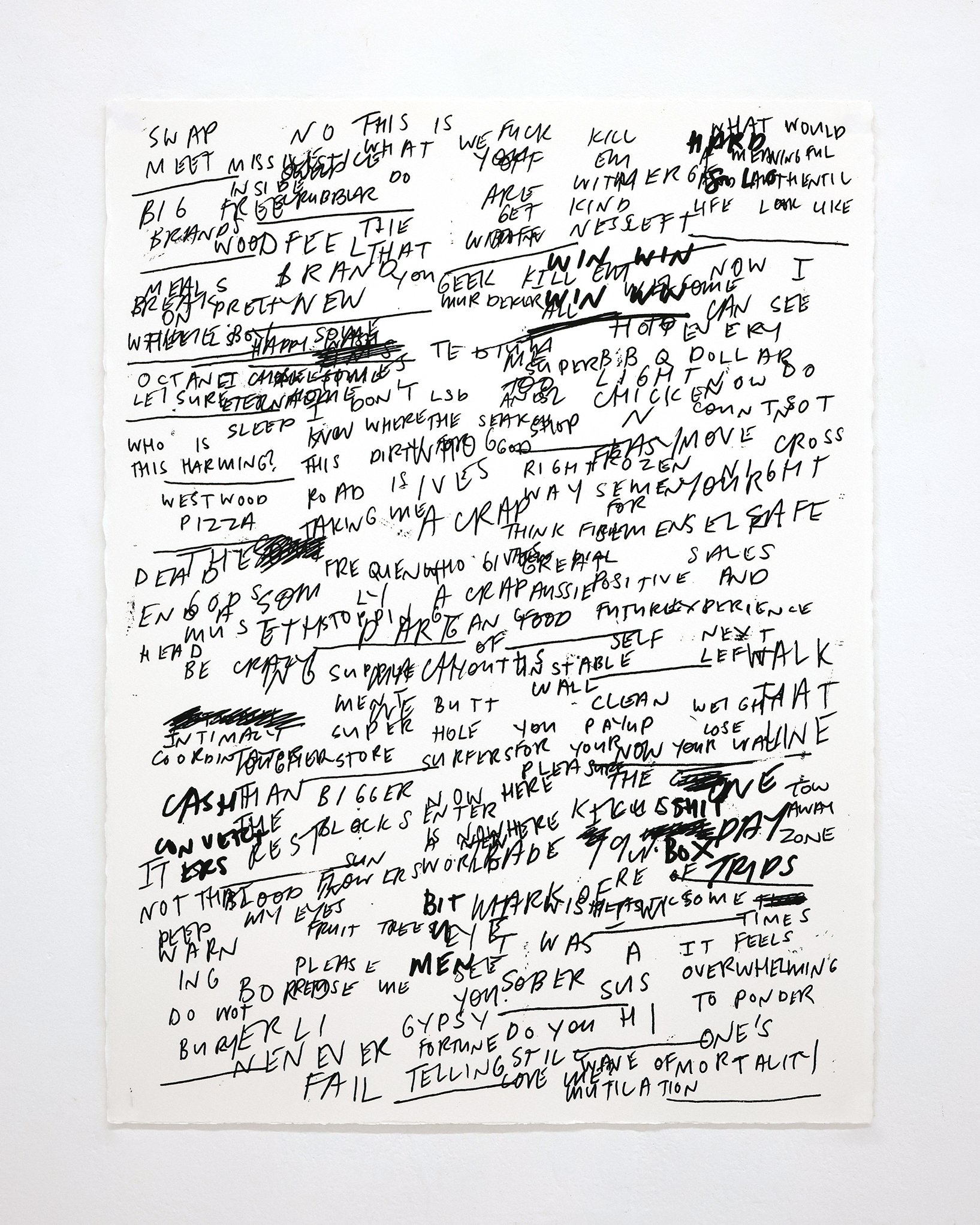 Chris Town 'NEVER FAIL' - Original Artwork