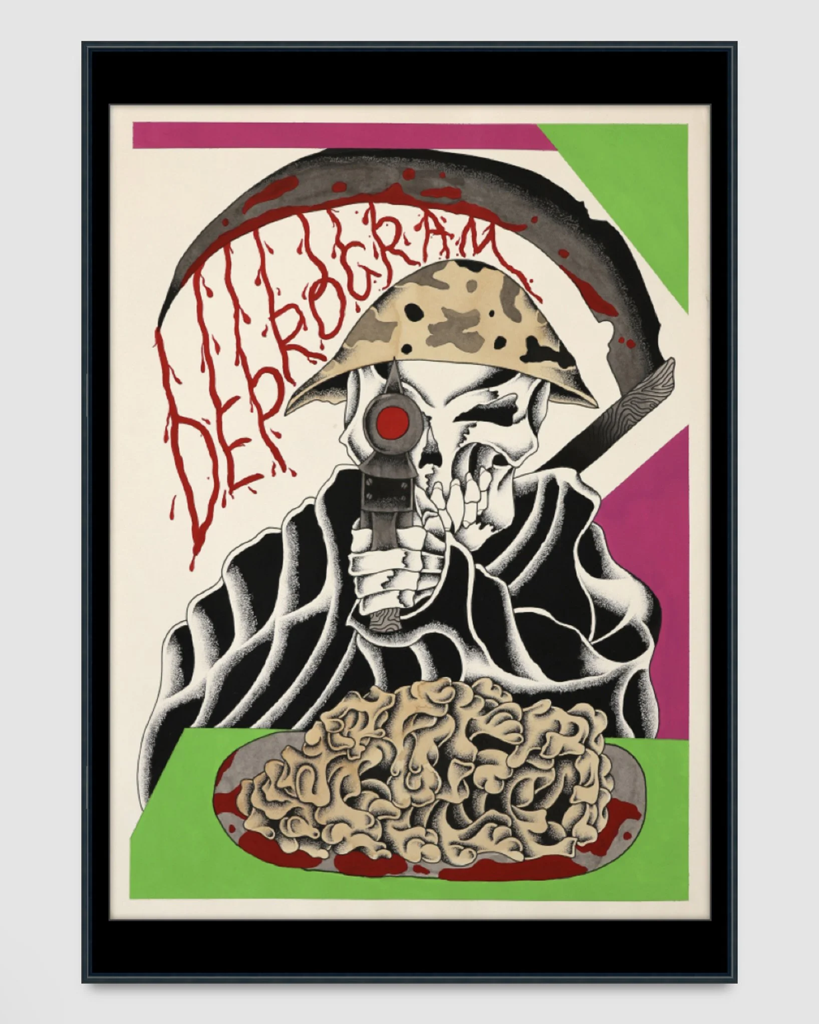 Deprogram SpiderXdeath 56cm x 76cm 2025 FRAMED.jpg